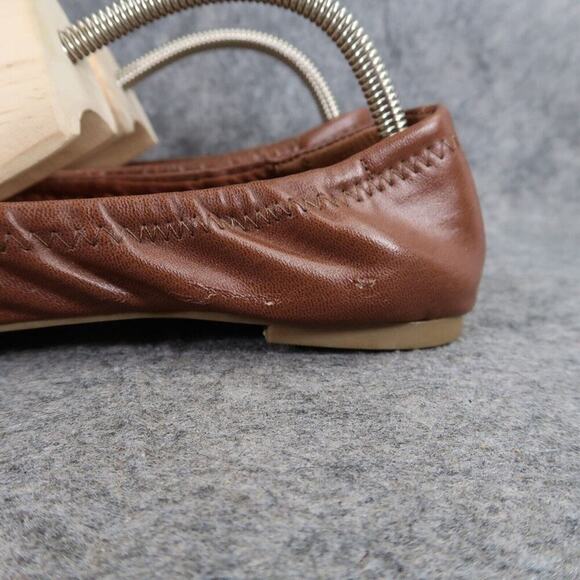 Faded Glory Shoes Womens 8.5 Ballet Flats Slip On Scrunch Memory Foam Comfort - Picture 6 of 15